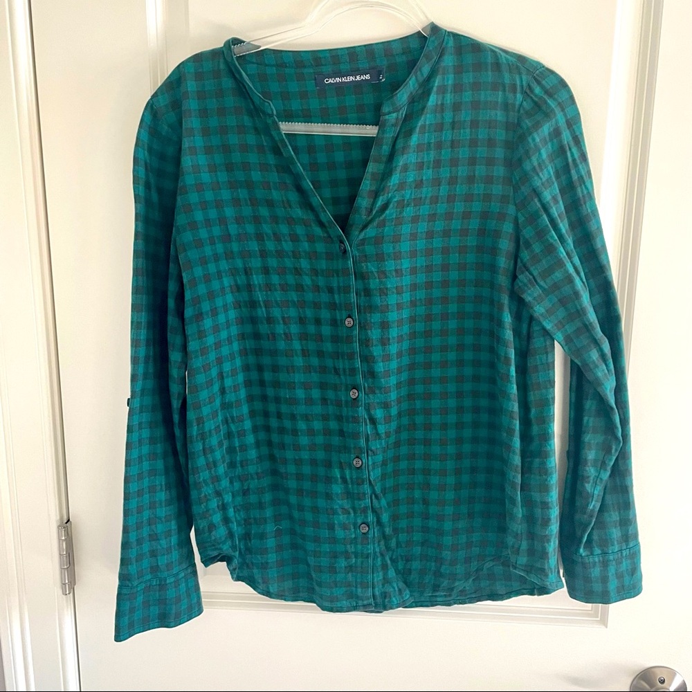 Calvin Klein Buffalo Plaid shirt